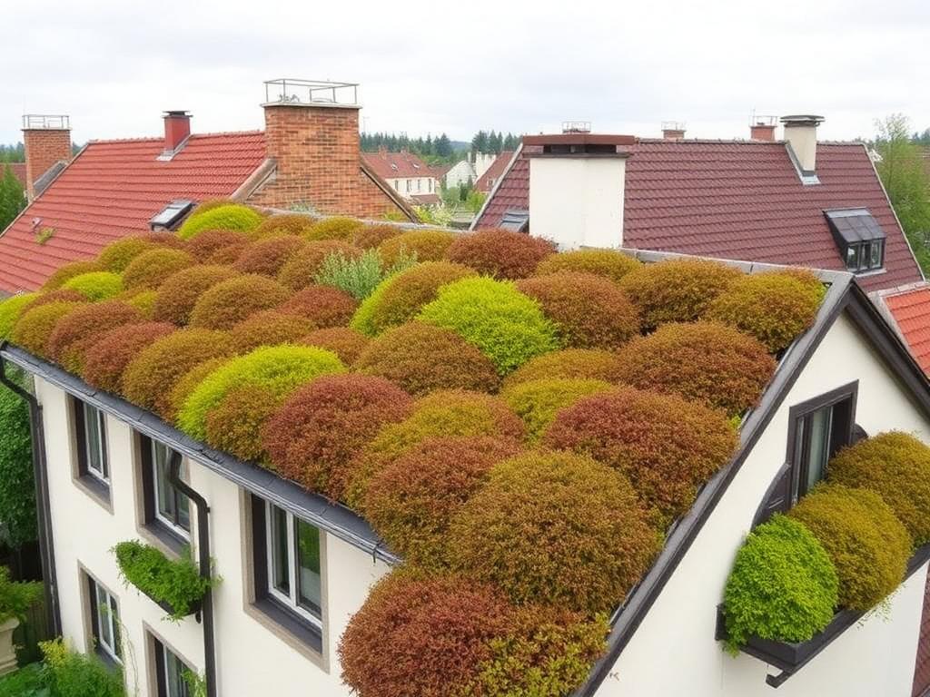 Extensive Dachbegrünung